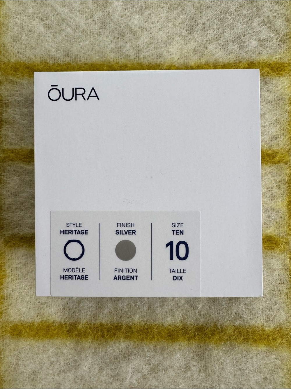 Oura Heritage Ring in Silver Size 10